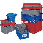 Colored Grid Containers